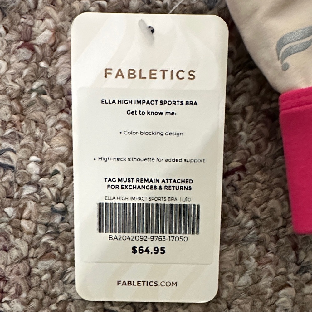 Fabletics Sports Bra - Picture 3 of 5